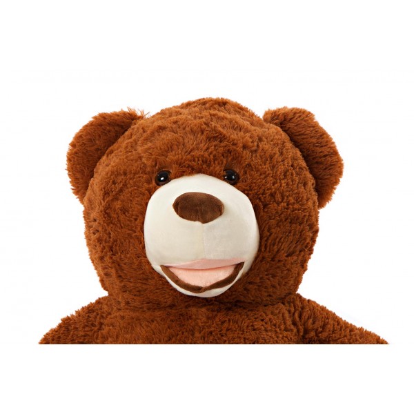 Teddy Bear ,,Barney" 110 cm Dark Brown