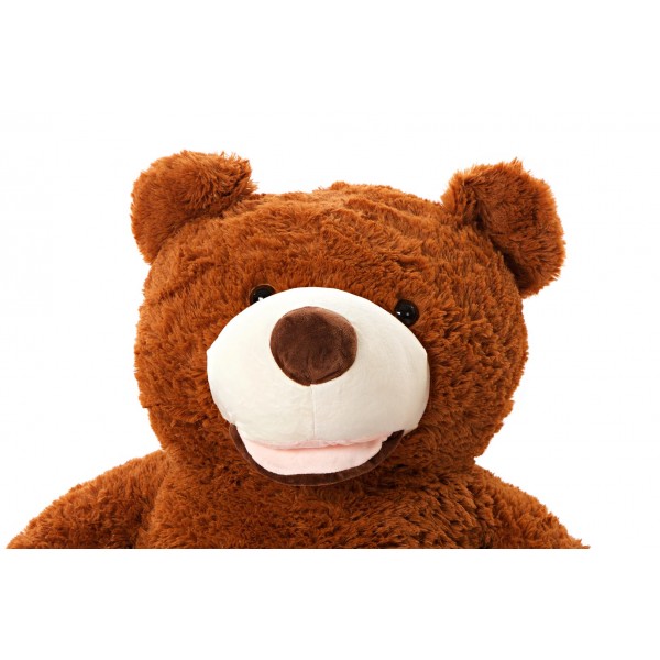 Teddy Bear ,,Barney" 130 cm Dark Brown