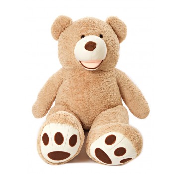 Teddy Bear ,,Barney" 160 cm Light Brown