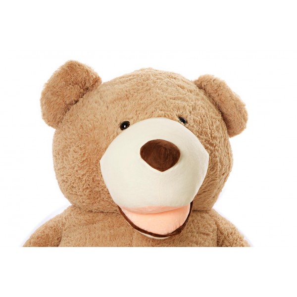 Teddy Bear ,,Barney" 200 cm Light Brown