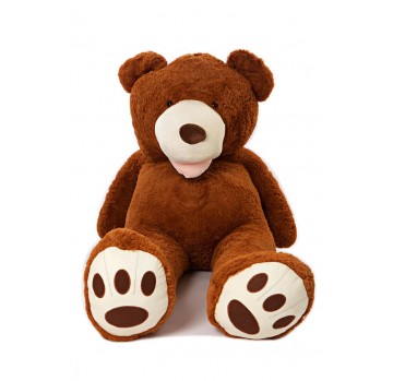 Teddy Bear ,,Barney" 200 cm Dark Brown