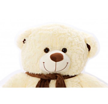 Teddy Bear ,,Martin" 110 cm White
