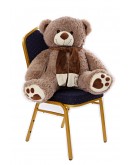 Teddy Bear ,,Martin" 110 cm Dark Brown