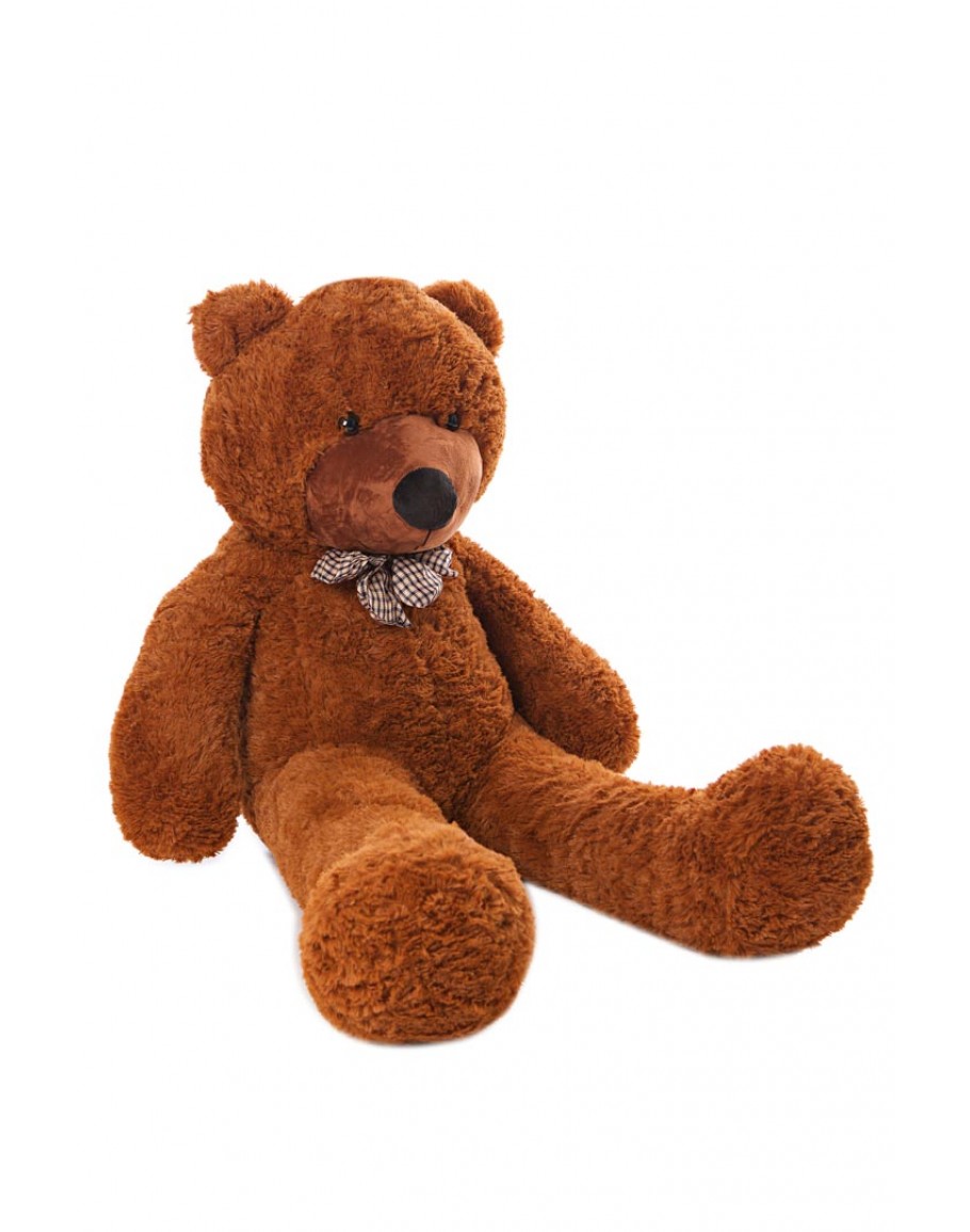 Gedateerd cijfer Netto Teddy Bear ,,Teddy" 120 cm Dark Brown